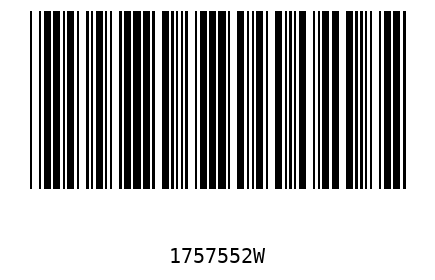 Barcode 1757552