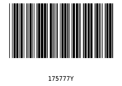 Barcode 175777