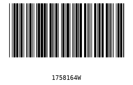 Bar code 1758164
