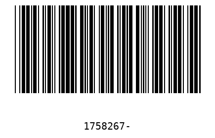 Barra Código 1758267
