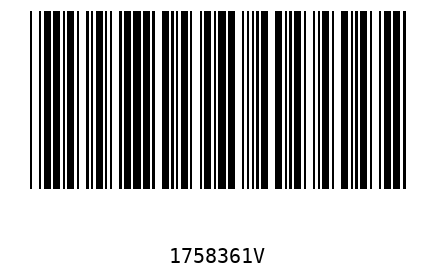 Barra Código 1758361