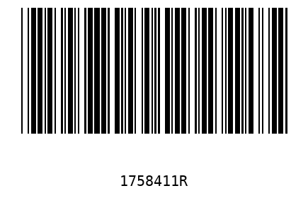 Barra Código 1758411