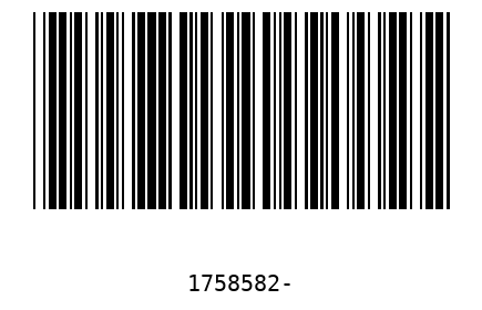 Barra Código 1758582