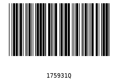 Barcode 175931