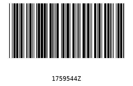 Barcode 1759544