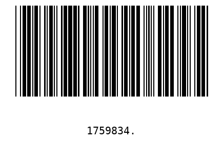 Barcode 1759834