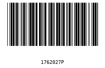 Bar code 1762027