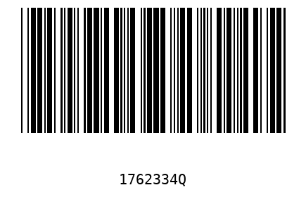Barcode 1762334