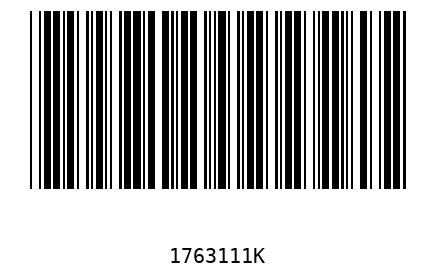 Barra Código 1763111