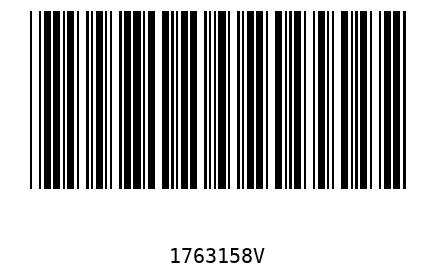 Bar code 1763158