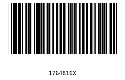 Bar code 1764816