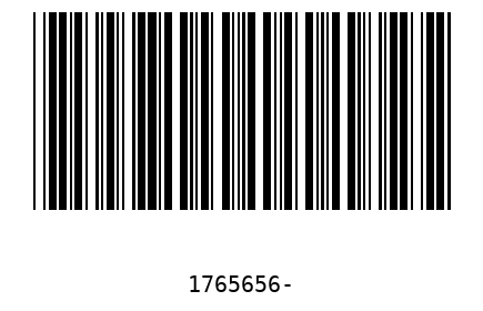 Barcode 1765656