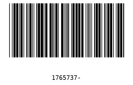 Barcode 1765737