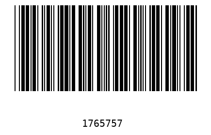 Barcode 1765757