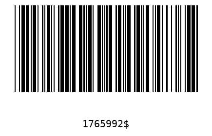 Barcode 1765992