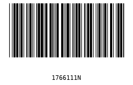 Bar code 1766111