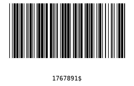 Barra Código 1767891