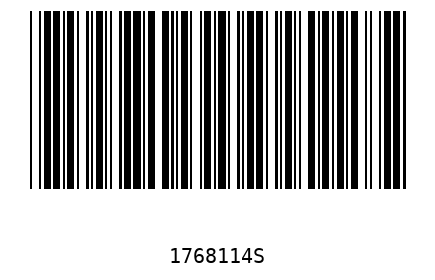 Barcode 1768114