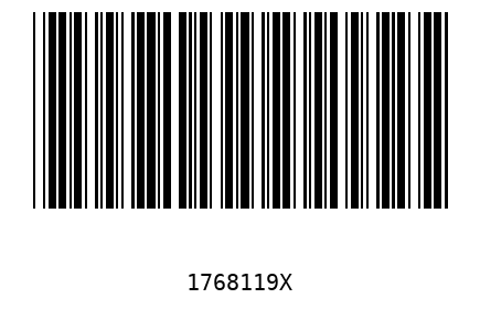 Barcode 1768119