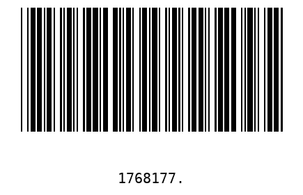 Barra Código 1768177