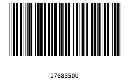 Barra Código 1768350