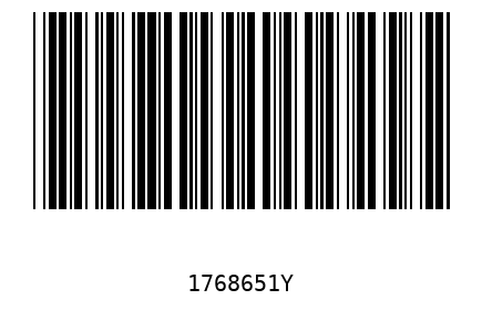 Barcode 1768651