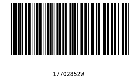 Barcode 17702852