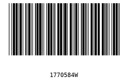 Barra Código 1770584