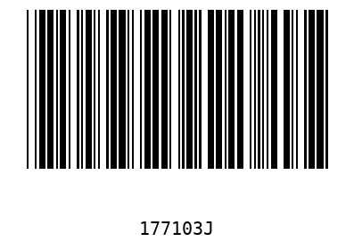 Barra Código 177103