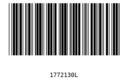 Bar code 1772130