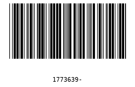 Barcode 1773639