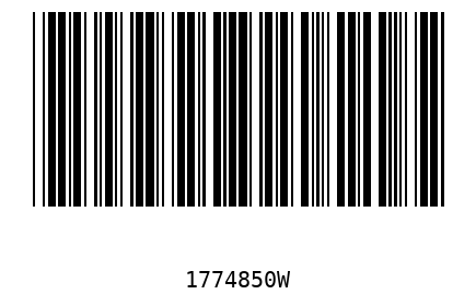 Barra Código 1774850