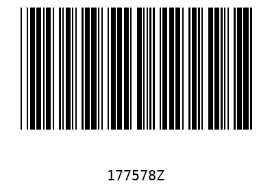 Barcode 177578