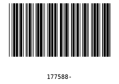 Barra Código 177588