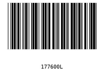 Barra Código 177600