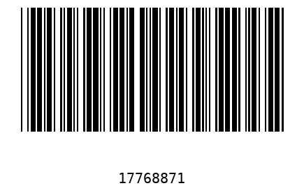 Bar code 1776887