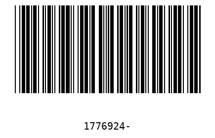 Barcode 1776924