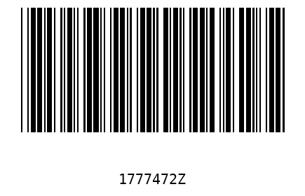 Barcode 1777472
