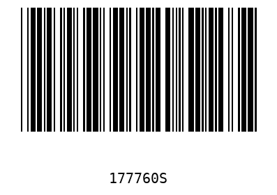 Bar code 177760