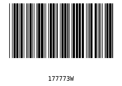 Barcode 177773