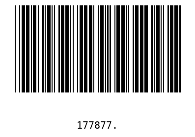 Barcode 177877