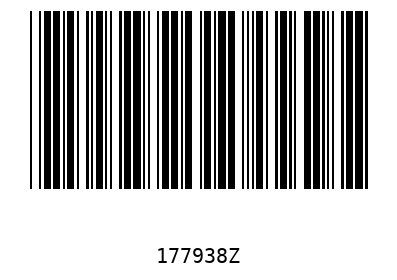 Bar code 177938
