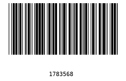 Barcode 1783568