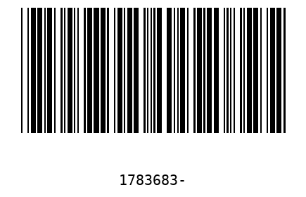 Barcode 1783683