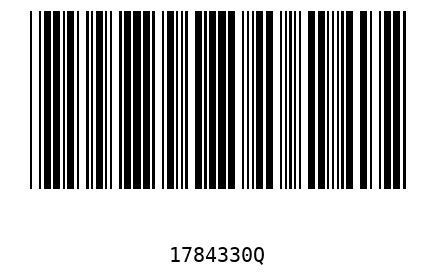 Barcode 1784330