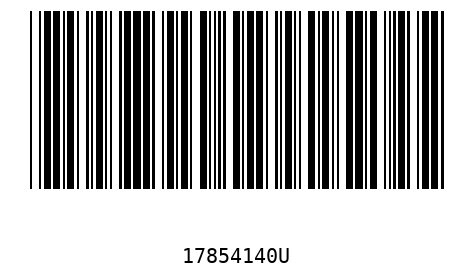 Barcode 17854140