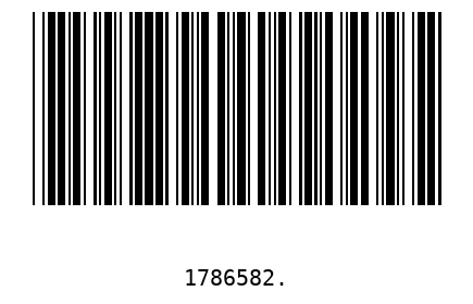 Bar code 1786582
