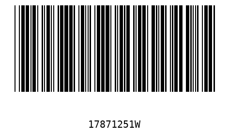 Barcode 17871251