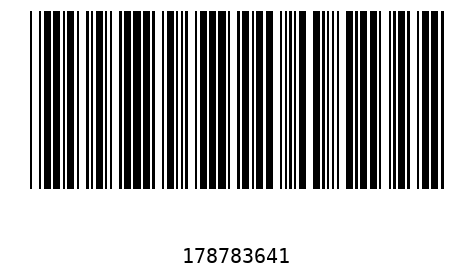 Barcode 17878364