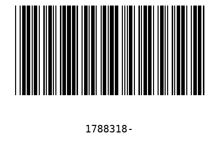 Barra Código 1788318